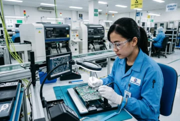 erp pabrik elektronik