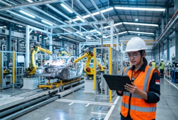 erp pabrik otomotif