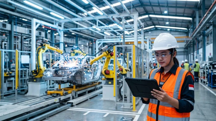 erp pabrik otomotif