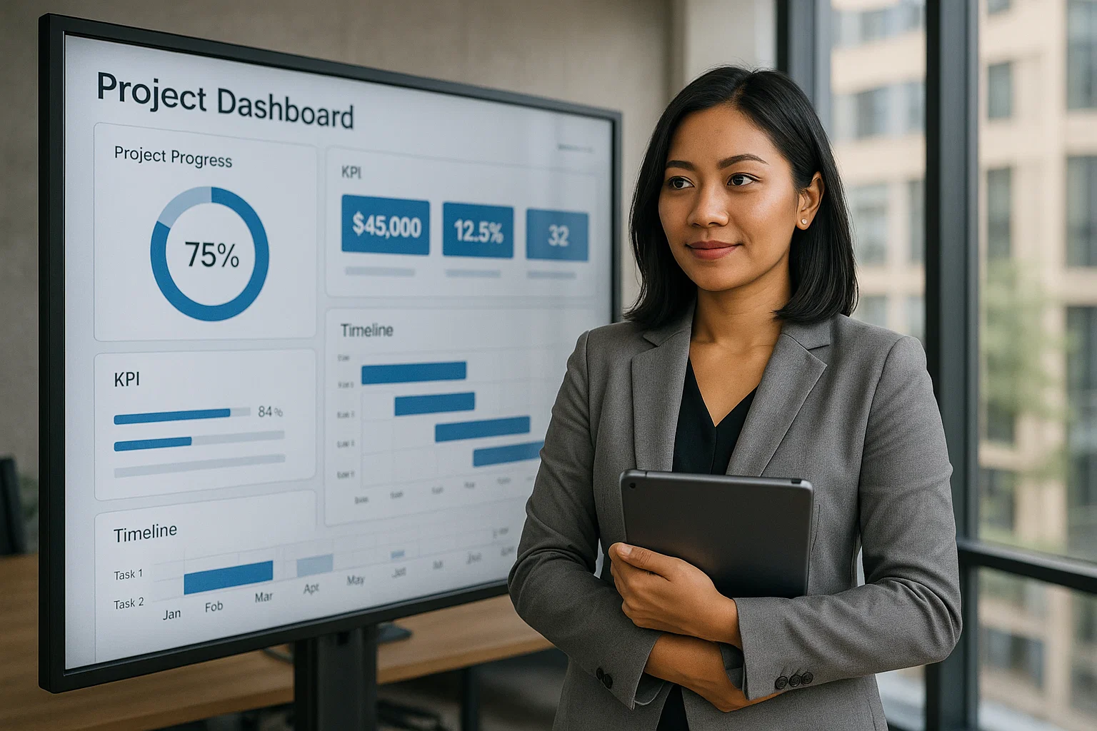 project tracking dashboard