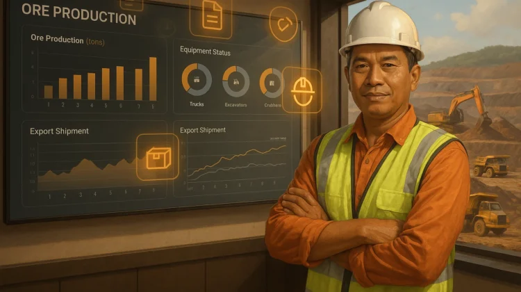 erp untuk tambang mineral logam