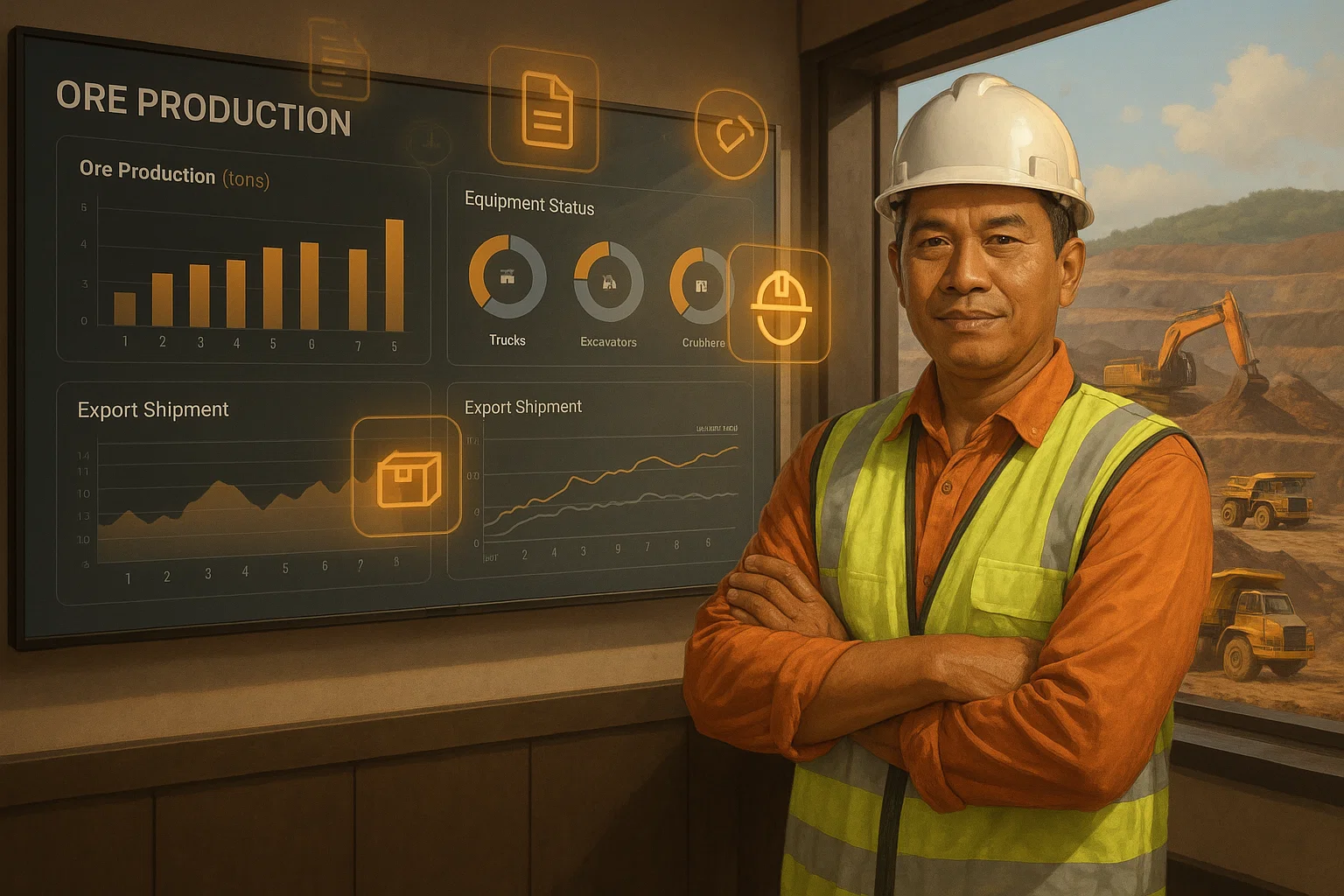erp untuk tambang mineral logam