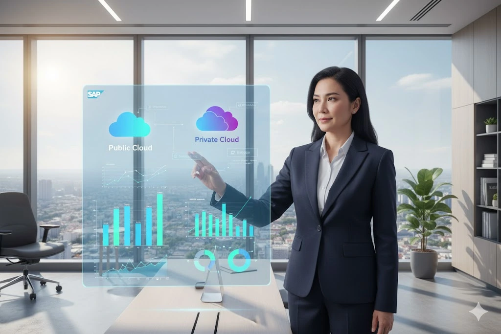 sap public cloud vs private cloud