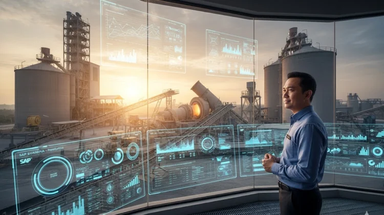 sap s4 Hana di pabrik semen