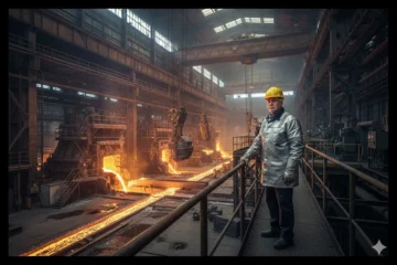 sistem erp untuk industri baja dan smelter logam berat